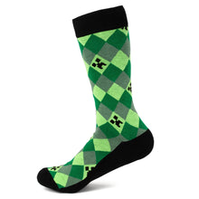 Load image into Gallery viewer, Minecraft Creeper Men's Sock Set – 3 Pairs

