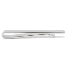 Load image into Gallery viewer, Minecraft Creeper Hidden Message Silver Tie Bar
