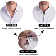 Load image into Gallery viewer, Million Dollar Collar | Placket Stays
