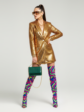 Load image into Gallery viewer, MIDTOWN Gold Sequin Blazer Jacket BYMANYC ® New York
