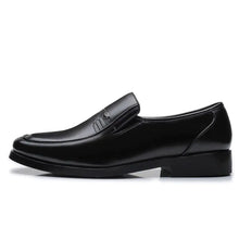 Load image into Gallery viewer, Boys Men's Black Leather Formal Shoes - # BOAA73210006

