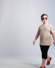 Load image into Gallery viewer, Almond Ribbed Crewneck
