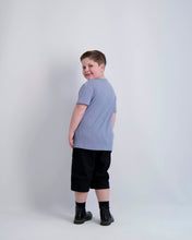 Load image into Gallery viewer, Sky Ribbed Crewneck

