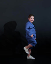 Load image into Gallery viewer, Egyptian Blue Dress Blazer
