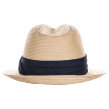 Load image into Gallery viewer, Scala Oasis - Straw Fedora Hat
