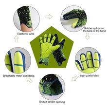 Load image into Gallery viewer, Kids Football Goalkeeper Latex  Gloves - # BOAA21510001
