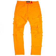 Load image into Gallery viewer, M1912 Bergamo Fray Jeans - Orange
