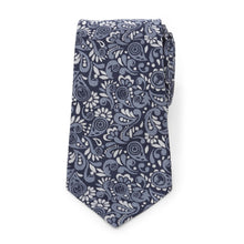 Load image into Gallery viewer, Marvel Avengers Paisley Icons Navy Men's Tie
