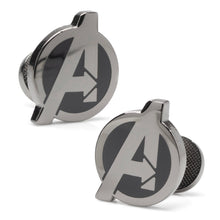 Load image into Gallery viewer, Avengers Gunmetal Cufflinks
