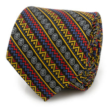Load image into Gallery viewer, Marvel Black Panther Tribal Stripe Men&#39;s Tie
