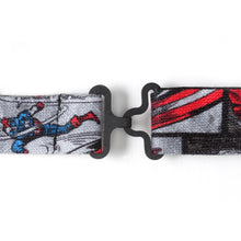 Load image into Gallery viewer, Marvel Captain America Comic Gray Men&#39;s Bow Tie
