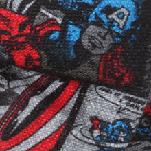 Load image into Gallery viewer, Marvel Captain America Comic Gray Men&#39;s Bow Tie
