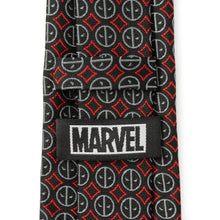 Load image into Gallery viewer, Marvel Deadpool Men's Black Tie

