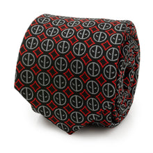 Load image into Gallery viewer, Marvel Deadpool Men's Black Tie
