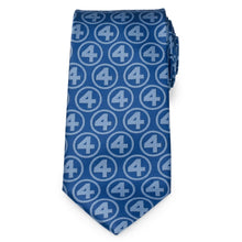 Load image into Gallery viewer, Marvel Fantastic Four Men's Blue Tie
