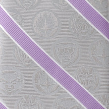 Load image into Gallery viewer, Marvel Guardians of the Galaxy Gray Stripe Tie
