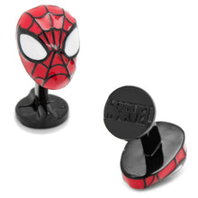 Load image into Gallery viewer, Marvel Spider-Man 3D Cufflinks
