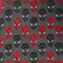 Load image into Gallery viewer, Marvel Spider-Man Chevron Red Black Men's Tie
