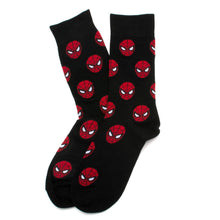 Load image into Gallery viewer, Marvel Spider-Man 3 Pack Socks and Lapel Pin Gift Set
