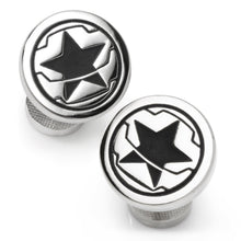 Load image into Gallery viewer, Marvel Winter Soldier Cufflinks
