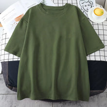 Load image into Gallery viewer, Oversized Fit T-shirt - # WOAA21510019-PRG
