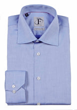 Load image into Gallery viewer, Made in Italy Dress Shirts// Blue/Grey- contemporary fit
