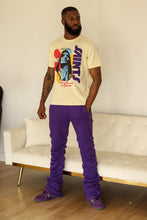 Load image into Gallery viewer, F6220 Malik Stacked Sweatpants - Purple
