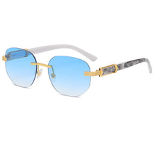 Load image into Gallery viewer, Marble Wood Grain Sunglasses

