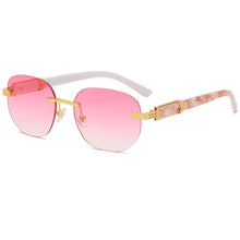 Load image into Gallery viewer, Marble Wood Grain Sunglasses
