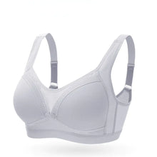 Load image into Gallery viewer, Large Size Cotton Nursing Bra with Front Buckle - # NURSGEA11210109
