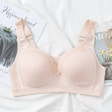 Load image into Gallery viewer, Large Size Cotton Nursing Bra with Front Buckle - # NURSGEA11210109
