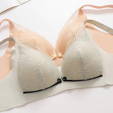Load image into Gallery viewer, Maternity Nursing Bra with Front Buckle and Lace Design - # NURSGEA11210110

