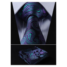 Load image into Gallery viewer, Mauve Wide Necktie &amp; Handkerchief Collection
