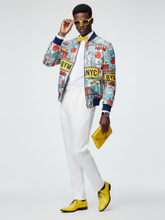 Load image into Gallery viewer, Men's GREENWICH Bomber Jacket BYMANYC ® New York
