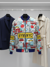 Load image into Gallery viewer, Men's GREENWICH Bomber Jacket BYMANYC ® New York
