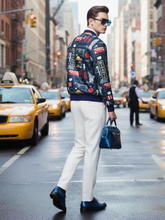 Load image into Gallery viewer, Men's HARLEM Bomber Jacket BYMANYC ® New York
