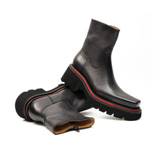 Load image into Gallery viewer, Men's Calfskin Thick - Sole Chelsea Boots

