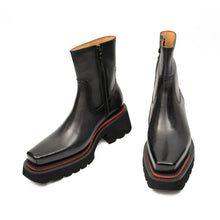 Load image into Gallery viewer, Men's Calfskin Thick - Sole Chelsea Boots
