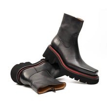 Load image into Gallery viewer, Men's Calfskin Thick - Sole Chelsea Boots
