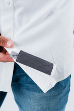 Load image into Gallery viewer, Men's Fishing White Short Sleeve Shirt
