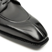 Load image into Gallery viewer, Men's Goodyear Welted Italian Calfskin Dress Shoes Black
