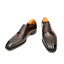 Load image into Gallery viewer, Men's Goodyear Welted Italian Calfskin Dress Shoes
