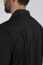 Load image into Gallery viewer, Men's Modern Charcoal GUAYABERA Shirt
