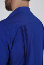 Load image into Gallery viewer, Men's Modern Royal Blue GUAYABERA Shirt
