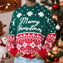 Load image into Gallery viewer, Men’s Christmas Jacquard Loose Sweater | NCS
