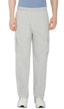 Load image into Gallery viewer, Men's Brushed Fleece Cargo Pants – Comfy Sweatpants with inner drawstrings

