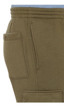 Load image into Gallery viewer, Men's Brushed Fleece Cargo Pants – Comfy Sweatpants with inner drawstrings
