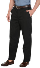 Load image into Gallery viewer, Men's Stretch Waist Chinos with a Hidden Elastic Waist and Flat Front
