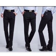 Load image into Gallery viewer, Men&#39;s Black Slim Fit Dress Pants - Multiple Sizes
