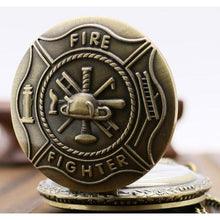 Load image into Gallery viewer, Men's Firefighter Pocket Watch
